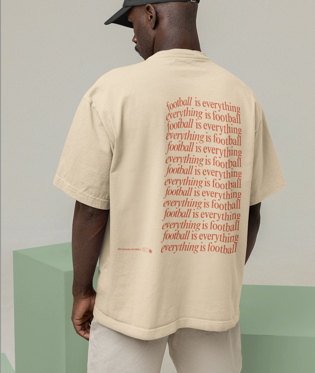 Everything Is Football Oversized T-Shirt