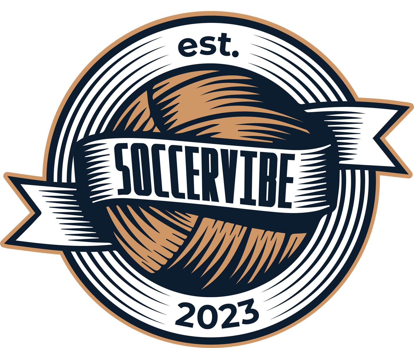 soccervibe Sticker Tasse