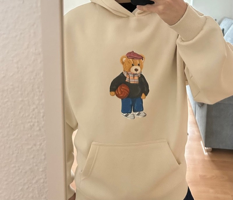 Kundenfoto von Lukas: Bär Oversized Hoodie