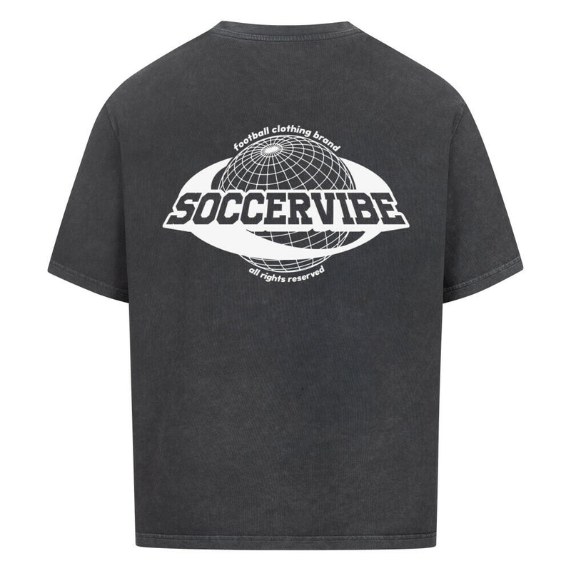 soccervibe globe Oversized Shirt