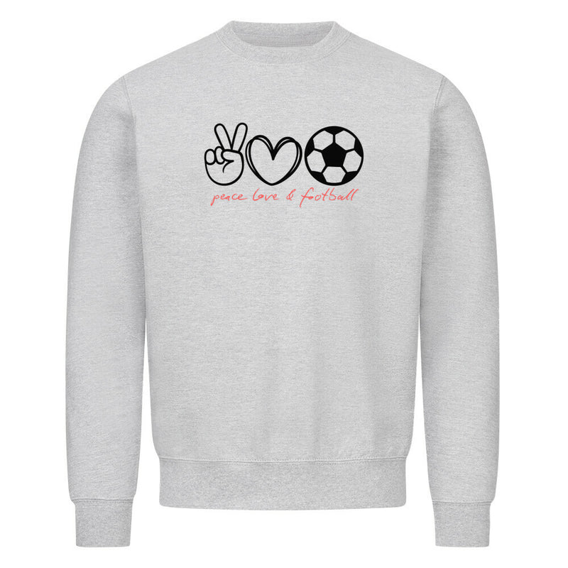 peace love & football Sweatshirt
