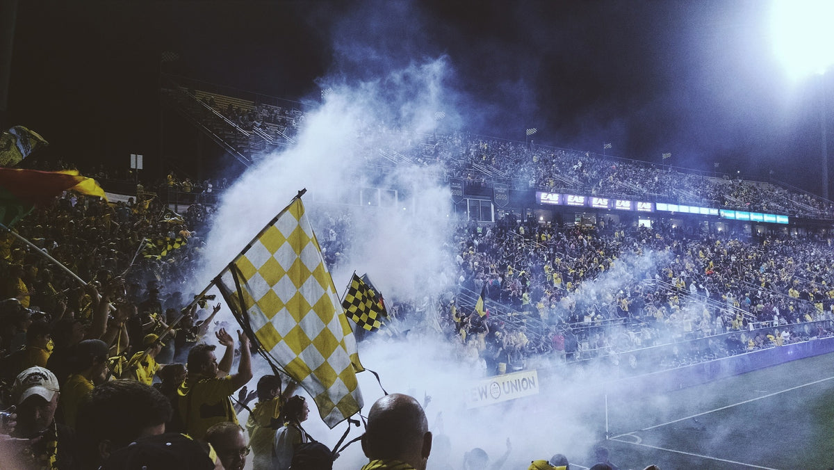 Fans im Fußballstadion