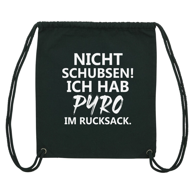 Nicht schubsen Pyro Gym Bag